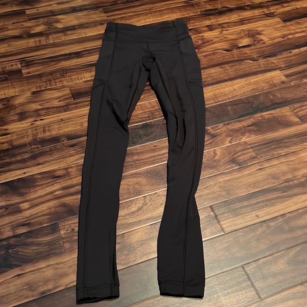 Lululemon Size 2, full length, 28” inseam, black leggings